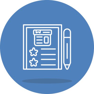 Ürün İnceleme Raporu Yaratıcı Minimum Vektör Sanatı Özelliği