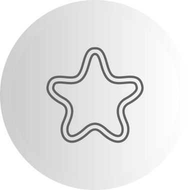 1 Yıldız Gözden Geçirmesi Profesyonel Asgari Yaratıcı Grafik Nesnesi