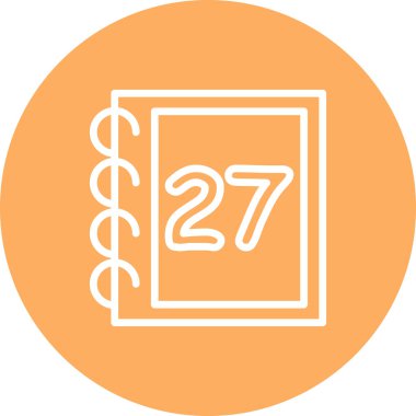 27 Web simgesi vektör illüstrasyonu