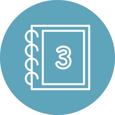 Üç Web simgesi vektör illüstrasyonu sayılıyor