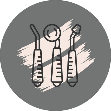 Periodontal Sonda Kalın Web Grafiksel Çizimi