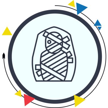 Mumya Yüksek Kaliteli Grafik Sembolü