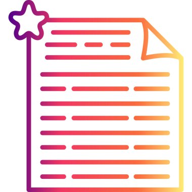 Basit geribildirim simgesi vektör çizimi