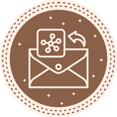 E- posta Ağı Yaratıcı Dinamik Web Tasarımı Nesnesi