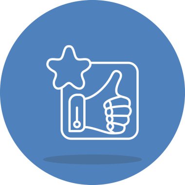 Parmaklıklar Yukarı Profesyonel Temiz Düz Grafik Özelliği