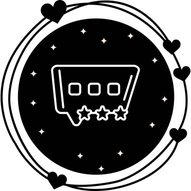 yorum web simge vektör çizim
