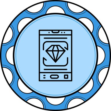 Uygulama veya web sayfaları için Üyelik Hizmeti Simgesi