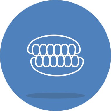 Üst Isırık Zarif Çağdaş Dijital Grafik Özelliği