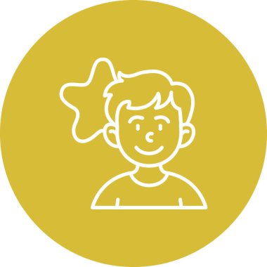 Basit geribildirim simgesi vektör çizimi