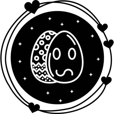 Paskalya Yumurtası Stili Temiz Ürün Tasarımı Nesnesi