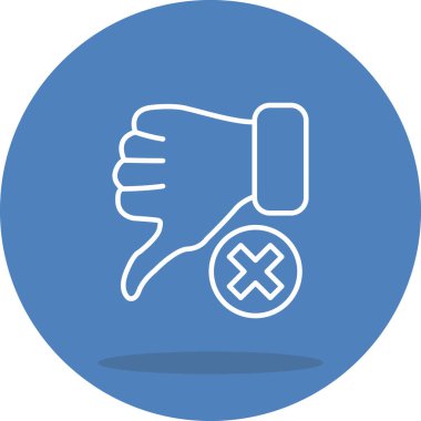 Web simgesi vektör illüstrasyonundan hoşlanmadım