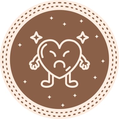 Üzgünüz Kalp Premium Özel Ürün Tasarım Düzeni