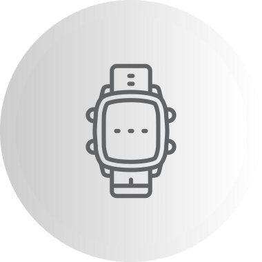Akıllı Saat Daha Minimum Gelişmiş Markalaştırma Tasarımı Varlığı