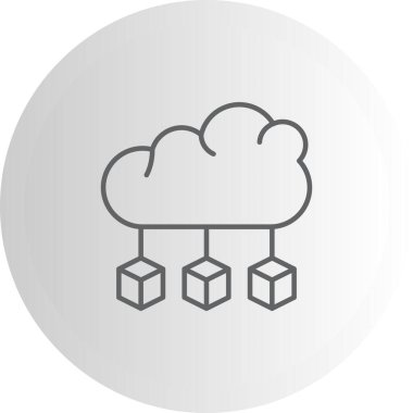 Bulut Microservices Temiz Profesyonel Düz Tasarım Özelliği