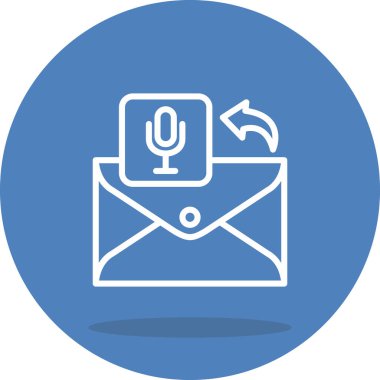 mikrofon web simge vektör çizim