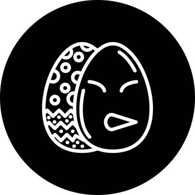 Paskalya Grimating Yumurta Stili Modern Düz Tasarım Özelliği