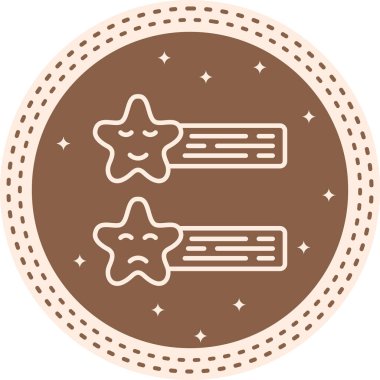 Basit geribildirim simgesi vektör çizimi