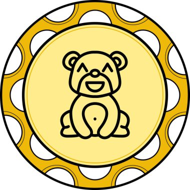 Haha Ayısı Stili İşlevsel Web Arayüzü Elementi