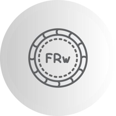 Ruanda madeni para simgesi, ulusal para birimi