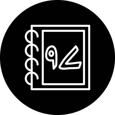 Doksan yedi web simgesi vektör illüstrasyonu