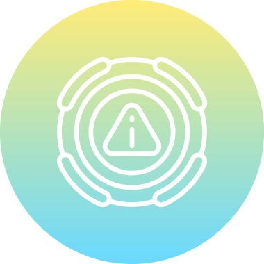 Hata web simgesi vektör illüstrasyonu