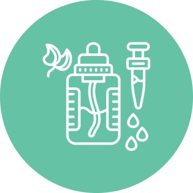 Kolajen Serum. Kendi kendine bakım kozmetikleri. Uygulama veya web sayfası için simge