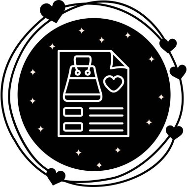 İstek Listesi Yaratıcı Fonksiyonel Web Grafik Sembolü