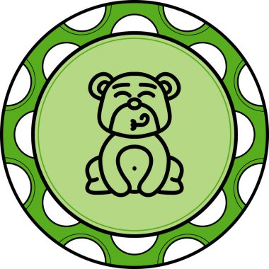 Uygulamalar için Parti Ayısı yaratıcı simgesi