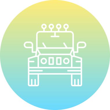 cip simgesi, vektör illüstrasyonu basit tasarım