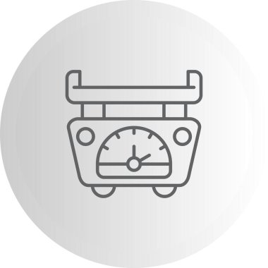 Bebek Ölçekli Yüksek Çözünürlüklü Düz Tasarım Sembolü