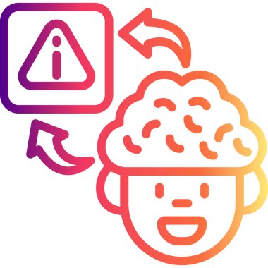 Hata web simgesi vektör illüstrasyonu