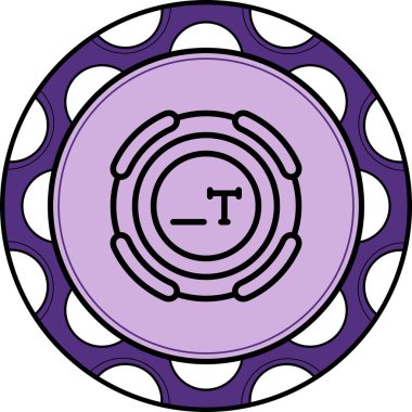 Yüksek Çözünürlüklü Düz Tasarım Sembolü