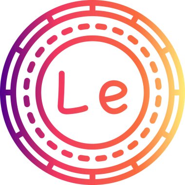 Sierra Leone Para Yaratıcı İşlevsel Web Grafik Sembolü