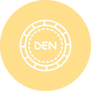 Makedonya madeni para simgesi, para birimi sembolü