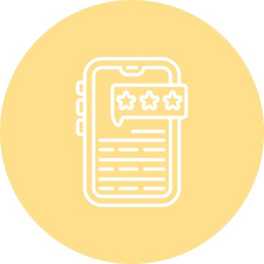 Değerlendirme simgesi ve Smartphone görüntüleme iletisi.