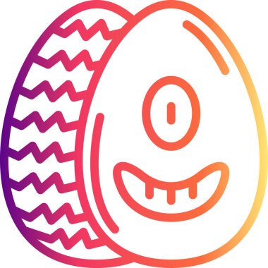 Paskalya Kiklops Yumurta Sofistike Asgari Arayüz Tasarım Elemanı