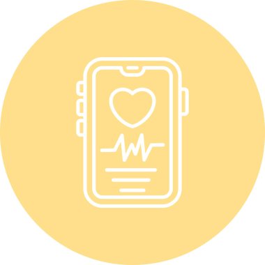 Fitness İzleyicisi Modern Dijital Sanat Özelliği