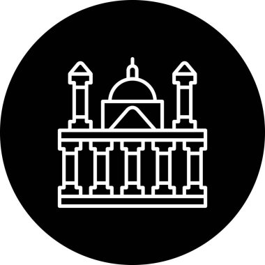 Pantheon Minimum Düz Yaratıcı Grafik Tasarımı