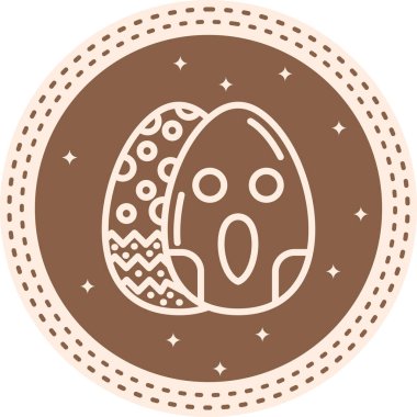 Paskalya Şok Etti Modern Soyut Tasarım Varlığı