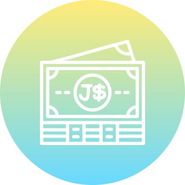 Jamaika Notları Temiz Profesyonel Düz Tasarım Özelliği