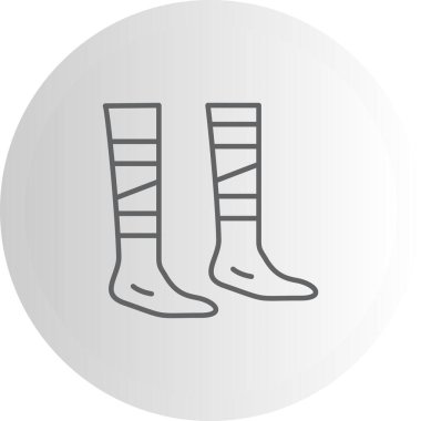 Gaiter Dengelenmiş Özel Düz Vektör Düzeni