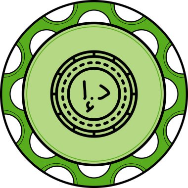 Birleşik Arap Emirlikleri Para Premium Özel Ürün Tasarımı Düzeni