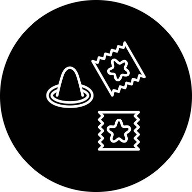 Doğum Kontrol Yaması Simgesi, Basit Resim