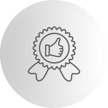 İnceleme Rozeti Eşsiz Yenilikçi Dijital Grafik Sembolü