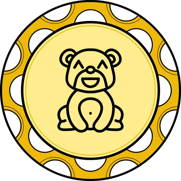 Haha Ayısı Stili İşlevsel Web Arayüzü Elementi