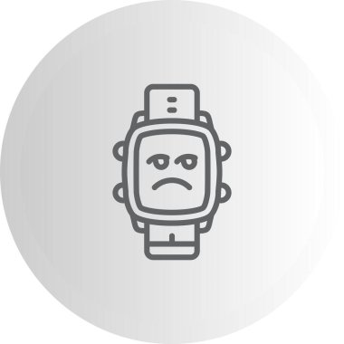 Eğlenilmeyen Çevirmeli Satır Düz Simgesini İzle