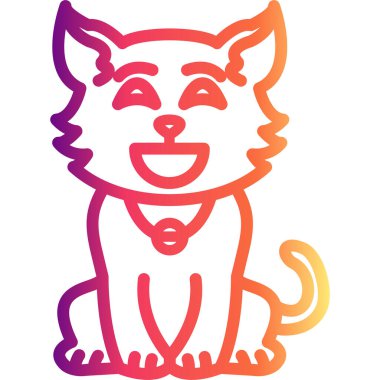 Mutlu Kedi Ayırt Fonksiyonel Damgalama Elemanı