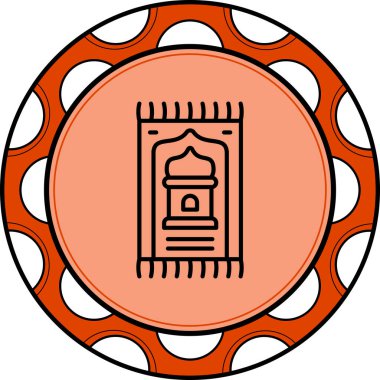Müslüman Duası Rug Web simgesi