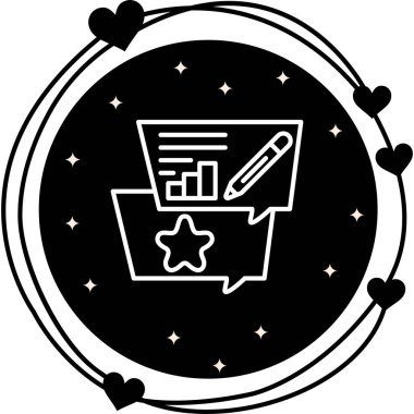 Yazılmış Gözden Geçirilmiş Özel Profesyonel Yaratıcı Grafik Elemanı