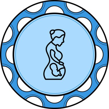 Bebek Tümseği Simgesi, Basit Çizim